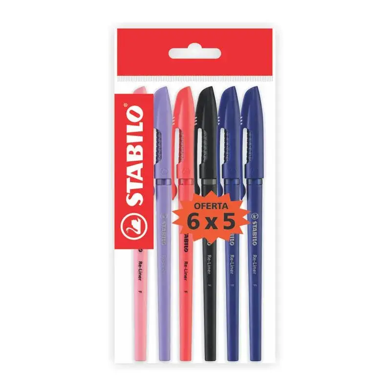 lapicero 5 por 6 stabilo