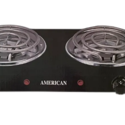 Estufa american electrica 2 hornillas