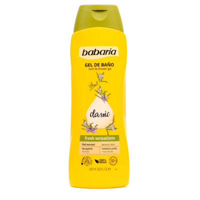 Gel de Baño Babaria Classic Fresh Sensations