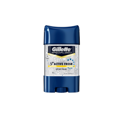 Antitranspirante en gel Gillette Specialized Active Fresh Sport Peak.