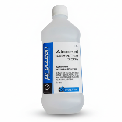 Alcohol isopropilico %70 16oz