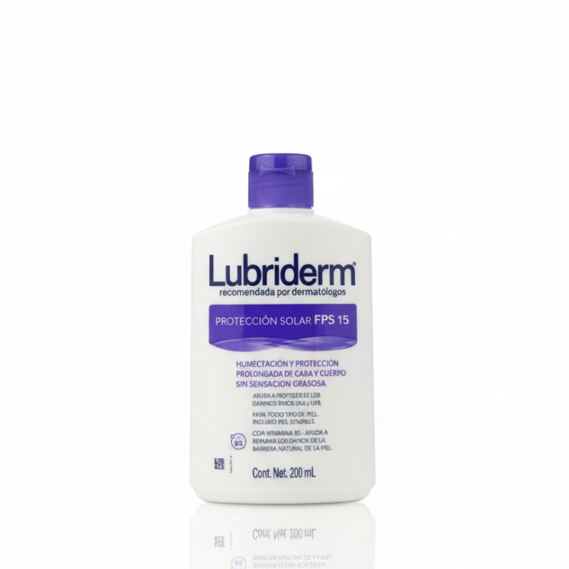 Crema protectora solar lubriderm
