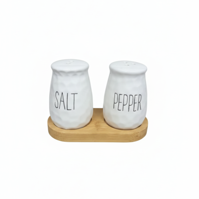 Set para condimentos kriska porcelein