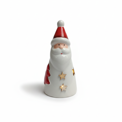 figura en forma de cono de papa noel