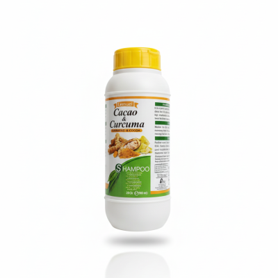 Shampoo cacao y curcuma lemuel