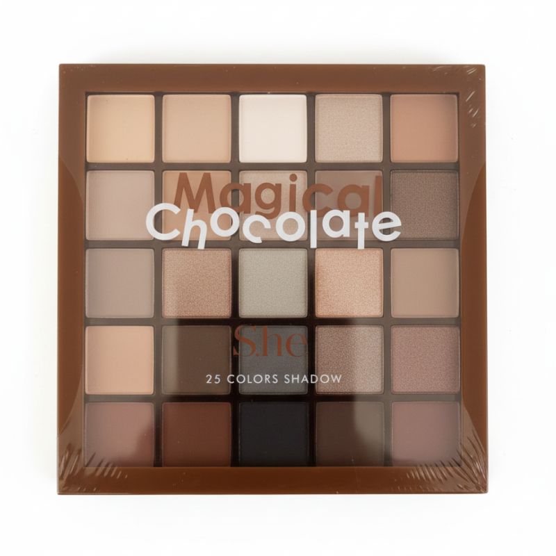 sombra de ojos magical chocolate 25 colores