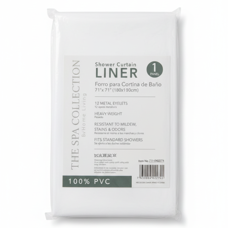 Forro para cortina de baño the spa collection