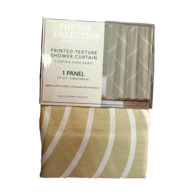cortina para baño the spa colletion