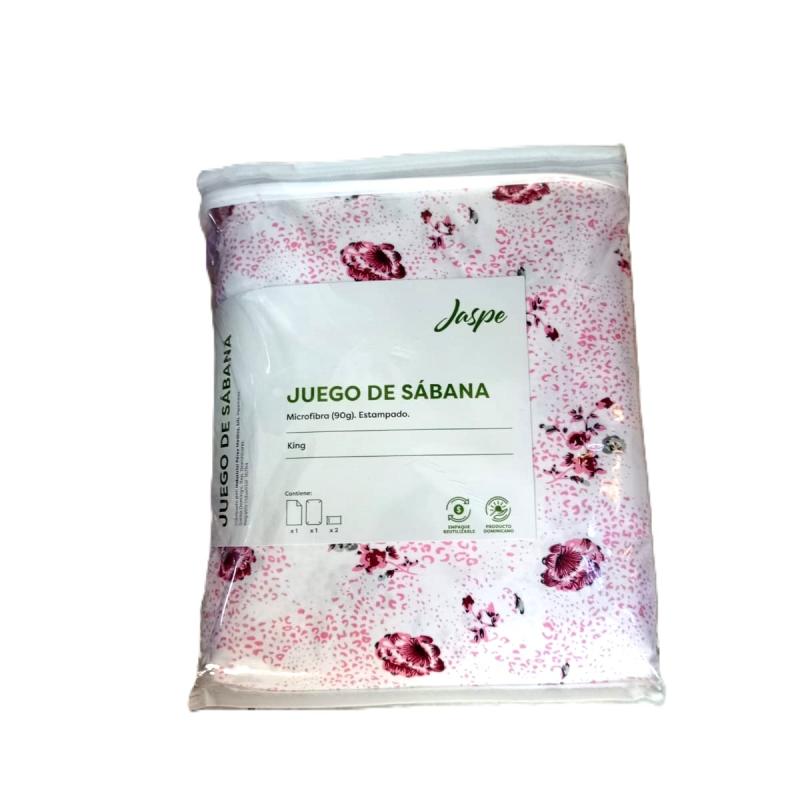 juego de sabana jaspe king estanpado