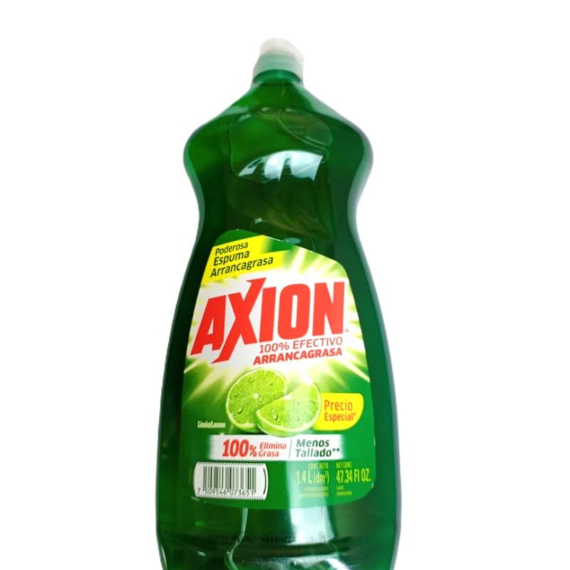 Jabon liquido limpia platos Axion 1.4L